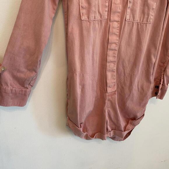 ONE TEASPOON FREE PEOPLE mauve prophecy western style romper - Picture 5 of 8